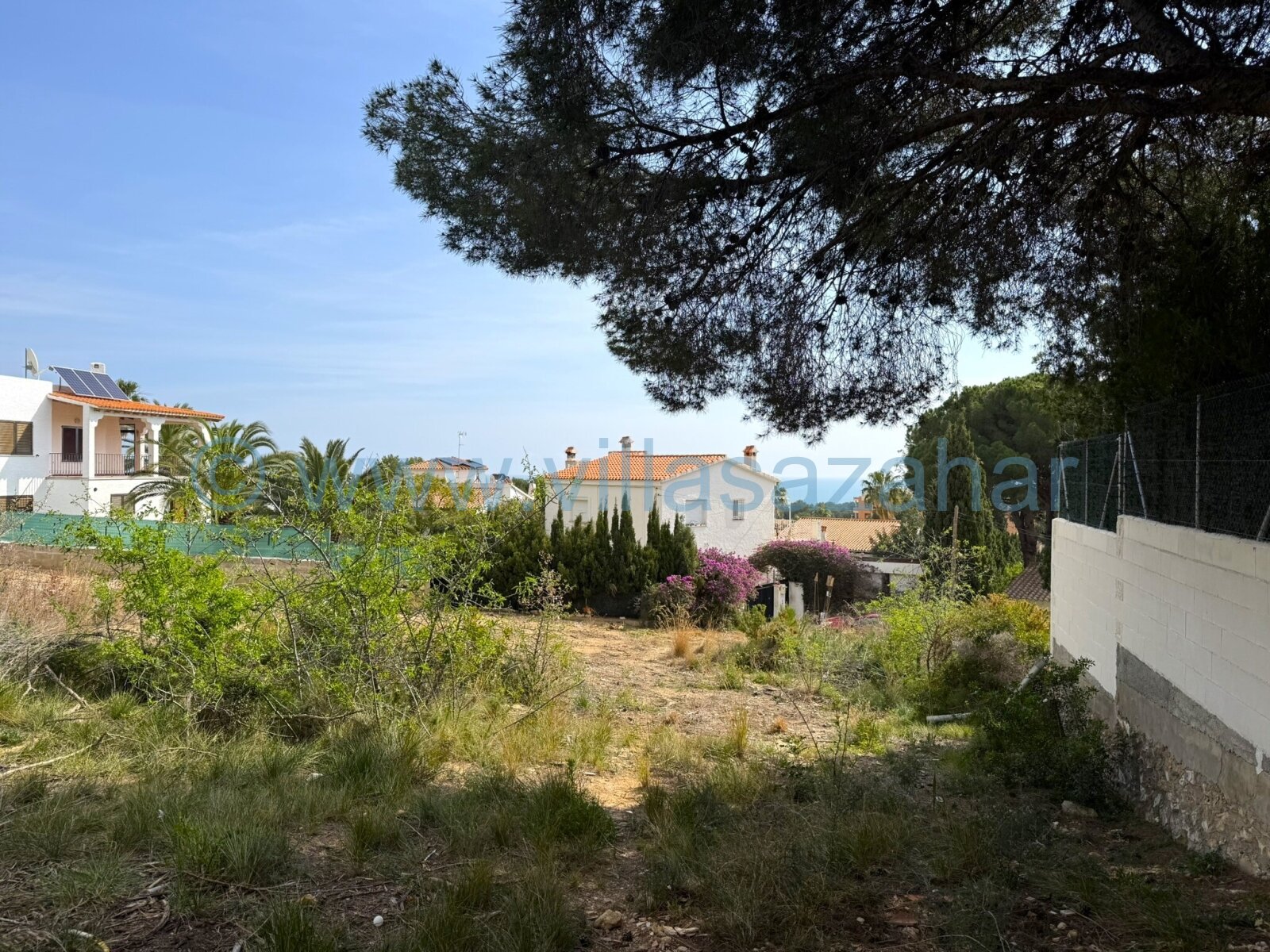 Terrain constructible Las Fuentes avec vue sur mer vendre