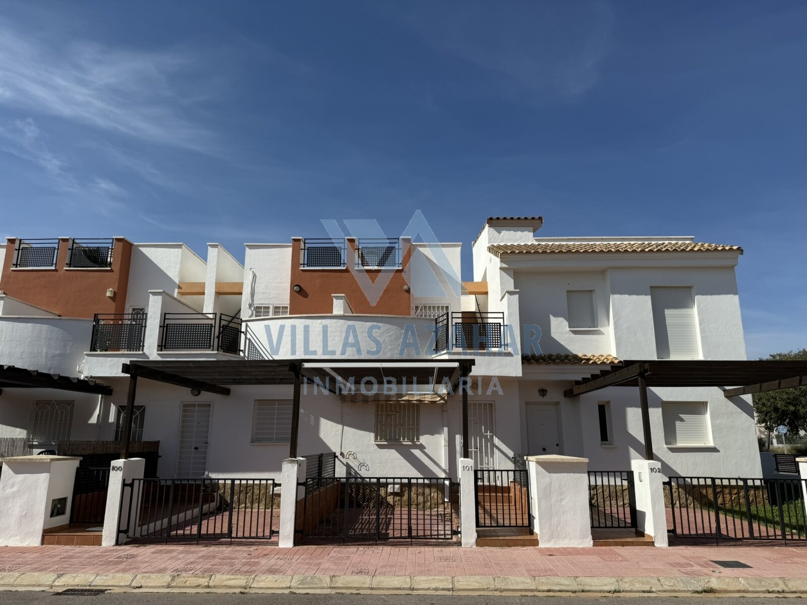 Alcossebre: Maison mitoyenne à Palm Beach II – Zone de la grande piscine  Alcossebre: Maison mitoyenne à Palm Beach II – Zone de la grande piscine