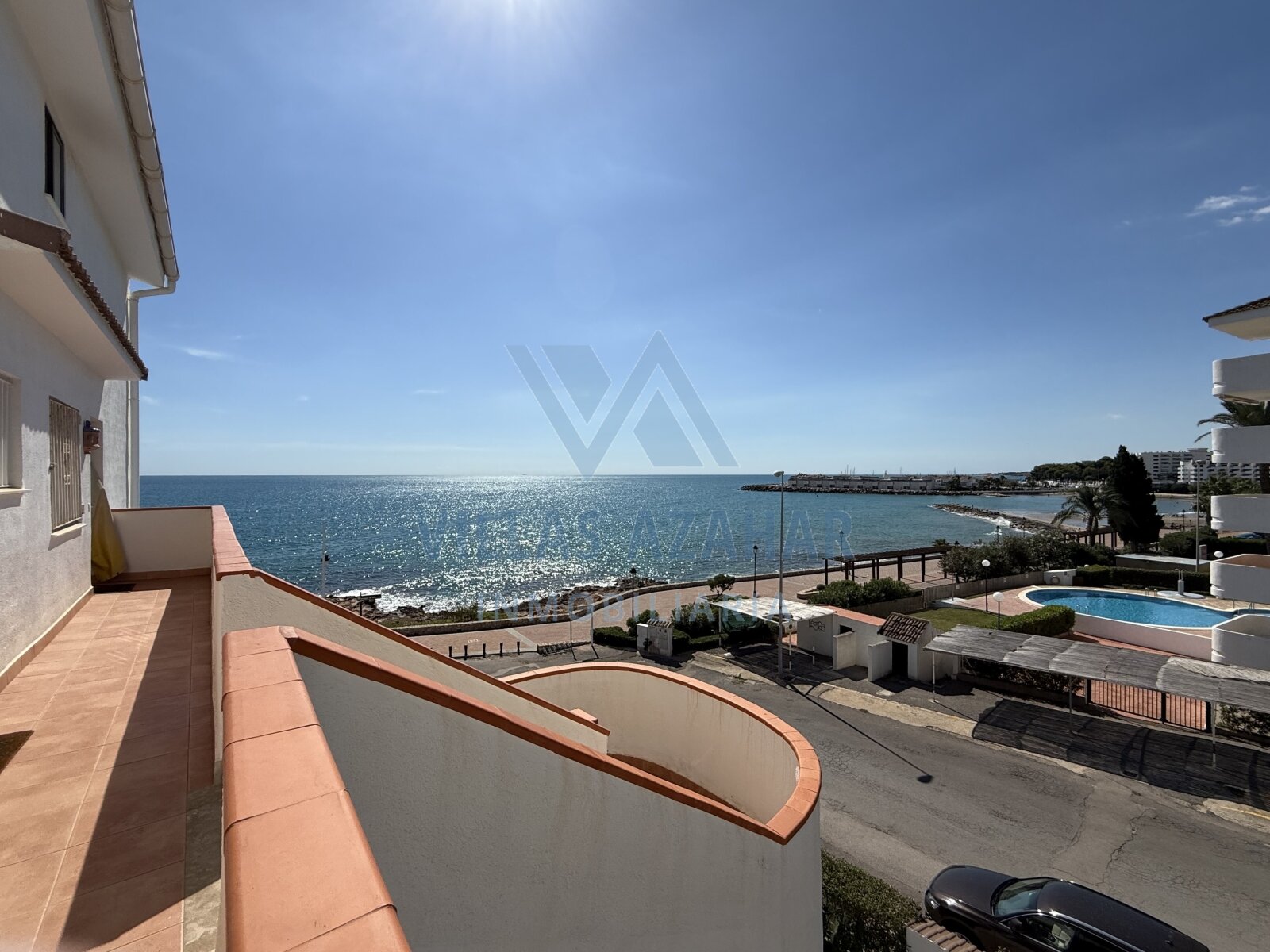 Penthouse en première ligne de mer – Résidence Voramar