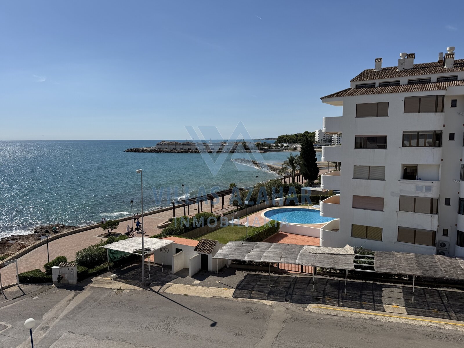 Penthouse en première ligne de mer – Résidence Voramar