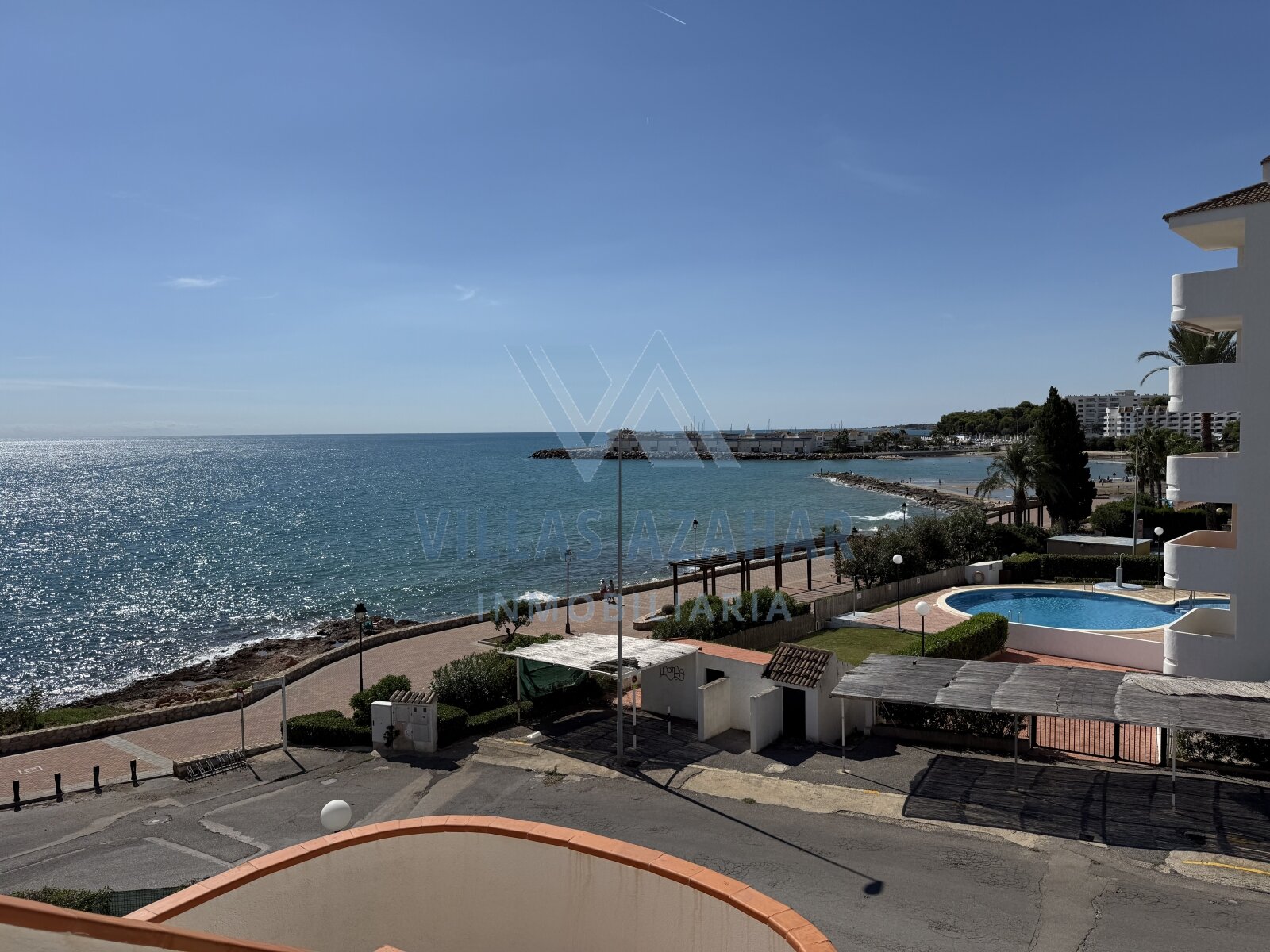 Penthouse en première ligne de mer – Résidence Voramar